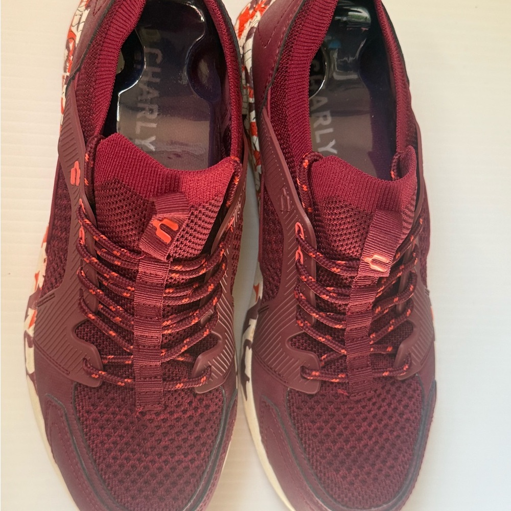 Charly Burgundy Sneakers